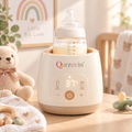 Qarzuvin™ 2-in-1 Digital Baby Bottle Warmer &amp; Food Heater with Precise LED Temperature Control, Fits Most Bottle Sizes